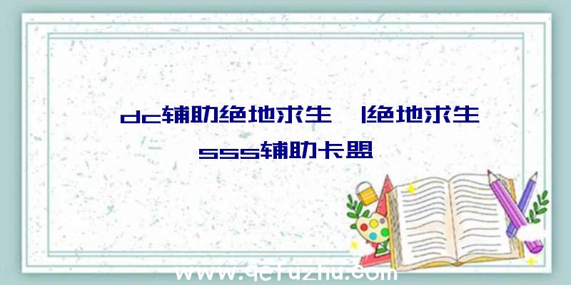 「dc辅助绝地求生」|绝地求生sss辅助卡盟